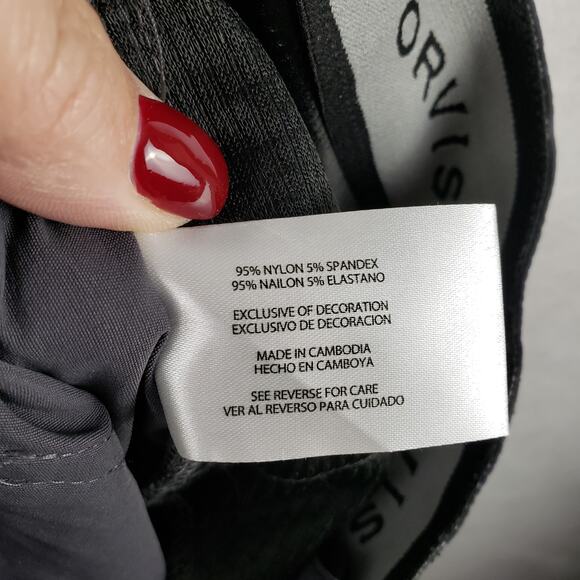 Orvis 36x32 Water Repellant Golf Trouser Pants Charcoal Gray Comfort Stretch - Picture 13 of 13